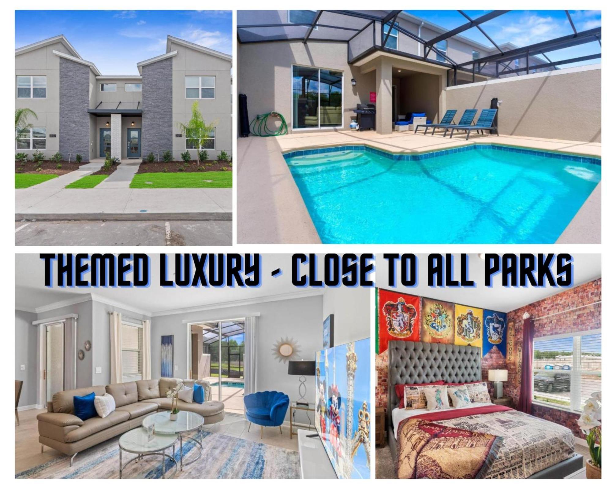 Gorgeous Condo Close To Disney W Private Pool Bbq - Themed Bedrooms Walk To Clubhouse 키시미 외부 사진